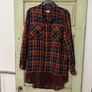 Plaid Tunic